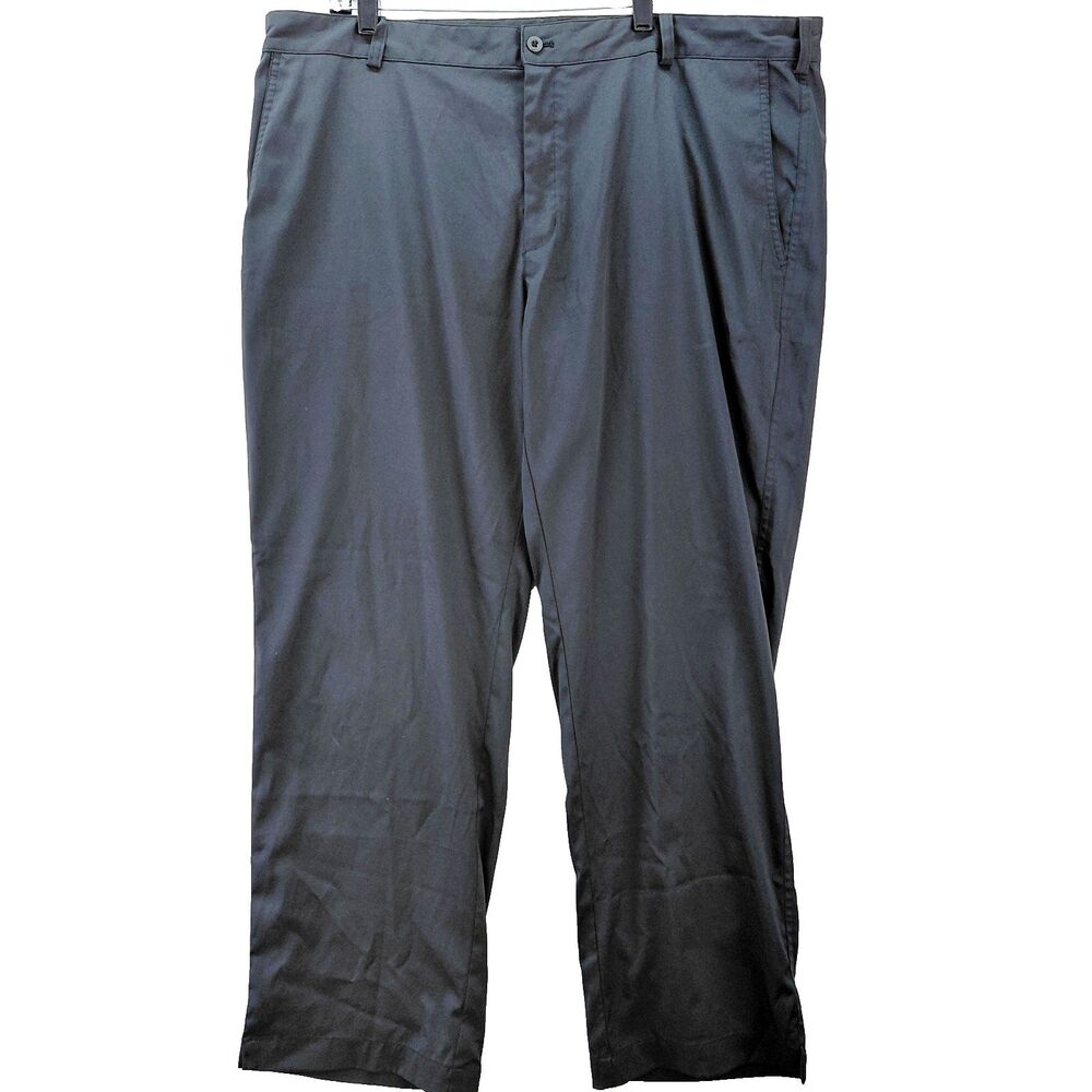 Nike Golf Pants Mens Size 42x30 Black Victory Dri Fit Performance Stretch Chinos
